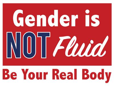 Gender is Not Fluid Red