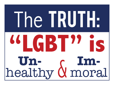 LGBT is Unhealthy & Immoral