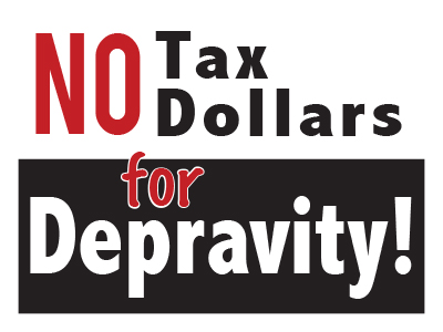 No Tax Dollars